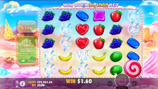 Sweet Bonanza in portrait